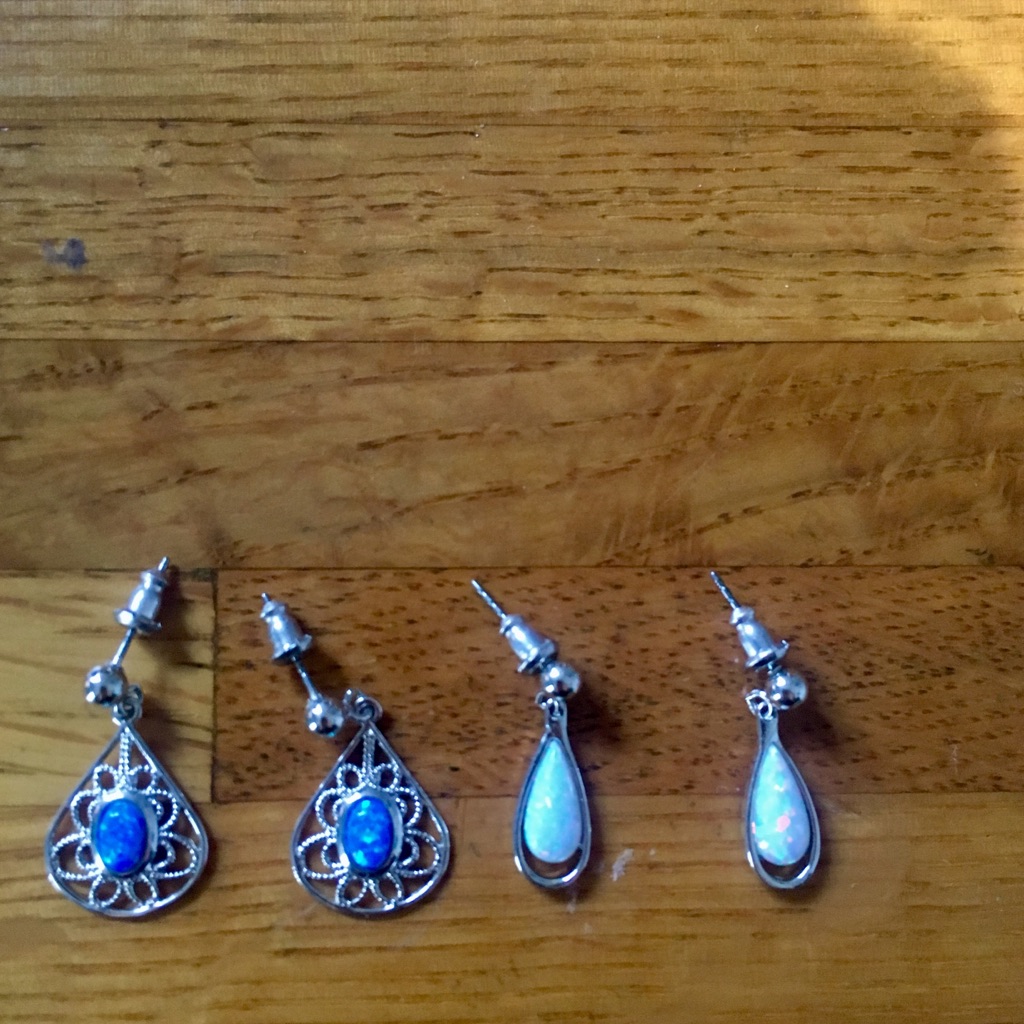 Opal Earring Set